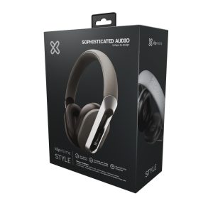 Audífonos tipo Headset Klip Xtreme Style Bluetooth con Micrófono Negro