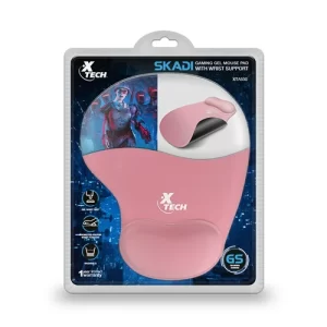 Xtech - Alfombrilla de ratón con muñequera - Gaming Pink XTA-530 2