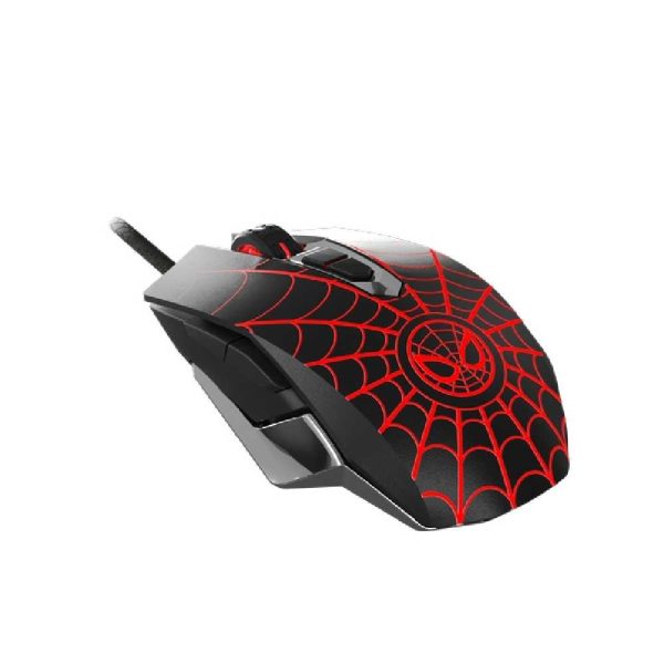 Mouse óptico de 7 botones para videojuegos | Edición Spider-Man Miles Morales XTM-M520SM