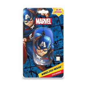 Mouse Inalámbrico USB Marvel Captain America