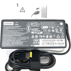 Cargador Lenovo ThinkPad 135 W Adaptador de CA ADL135NLC3 A T440p, T540p, W540 G500 G510