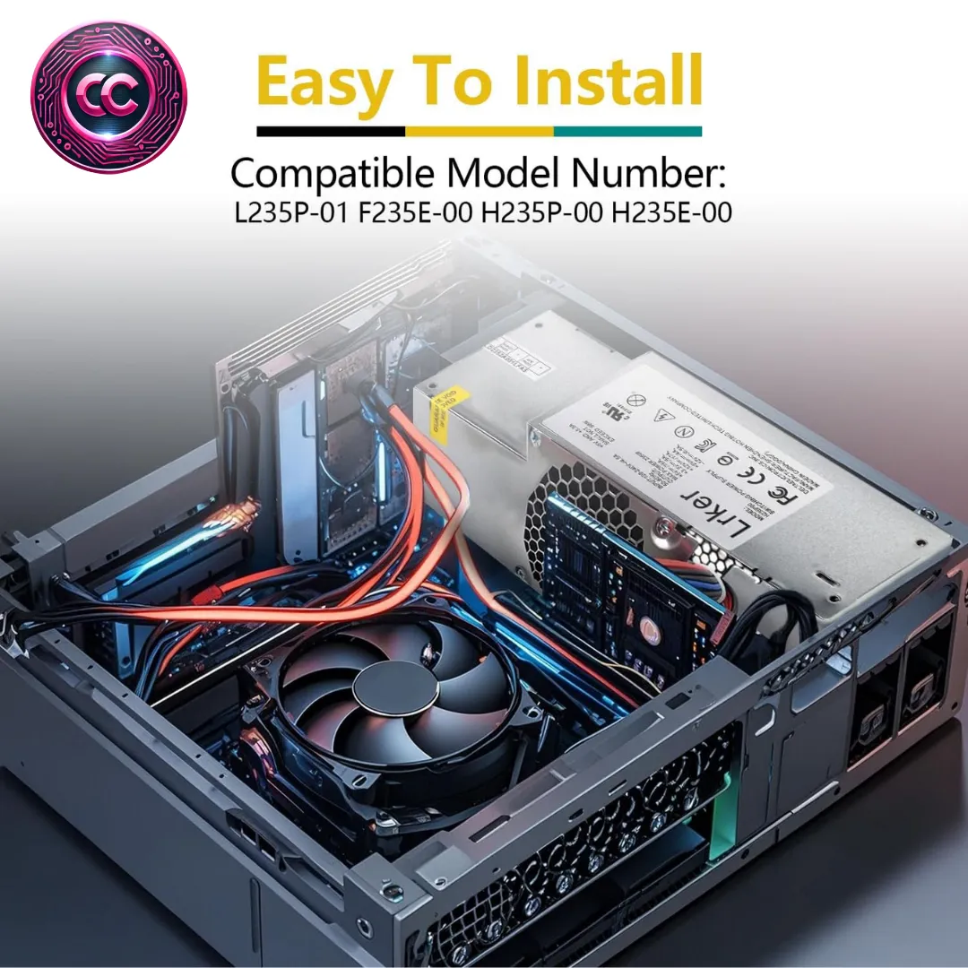 Fuente de alimentación de 235 W para sistemas de factor de forma pequeño (SFF) DELL Optiplex 580 760 780 960 y 980