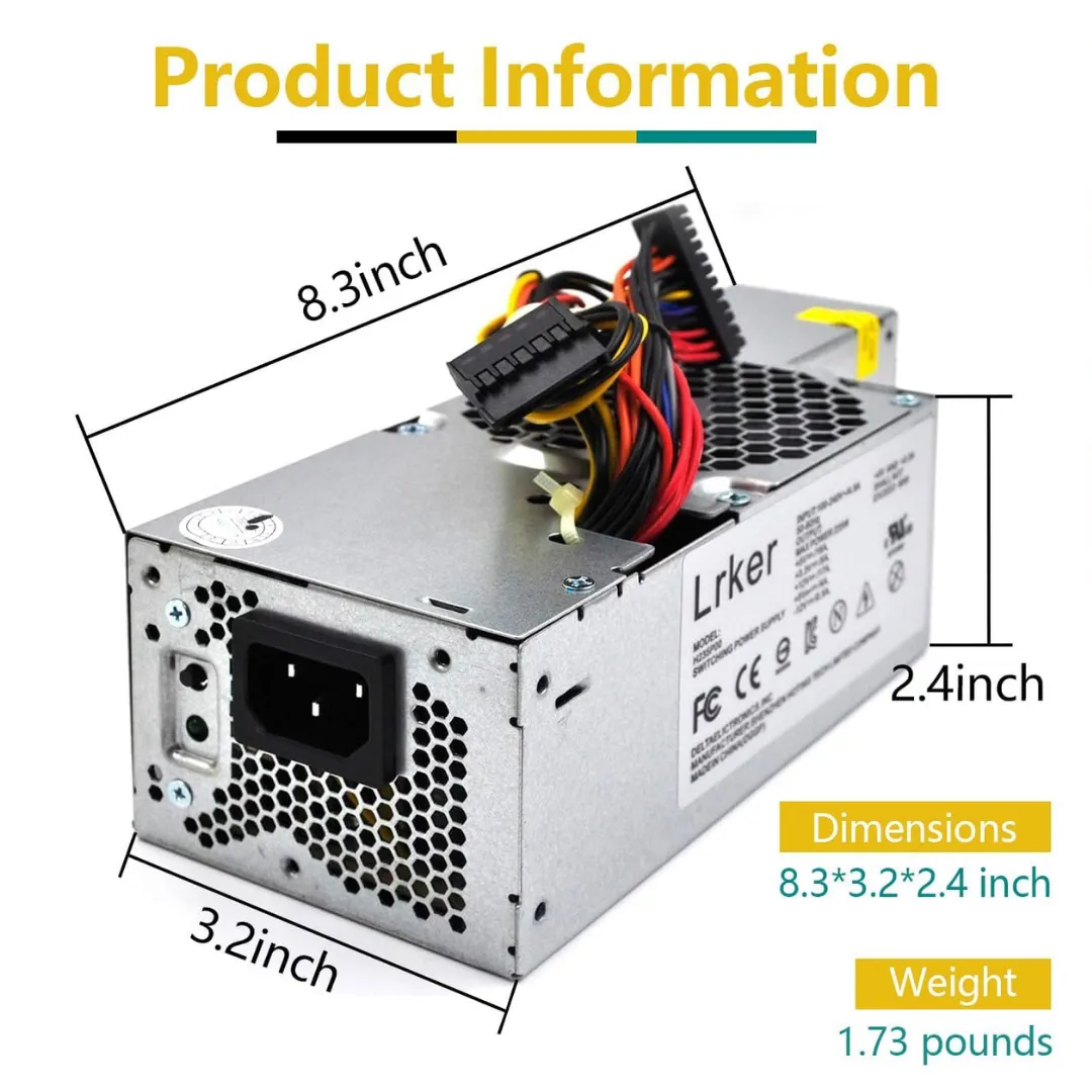 Fuente de alimentación de 235 W para sistemas de factor de forma pequeño (SFF) DELL Optiplex 580 760 780 960 y 980