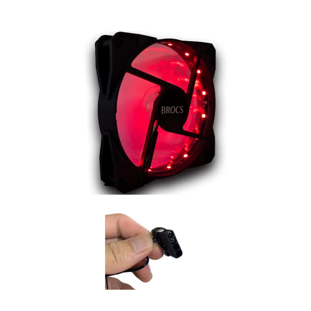 BROCS, Ventilador, Rojo