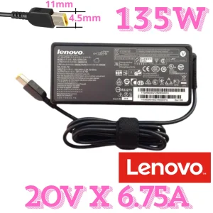cargador Lenovo 135W conector rectangular original