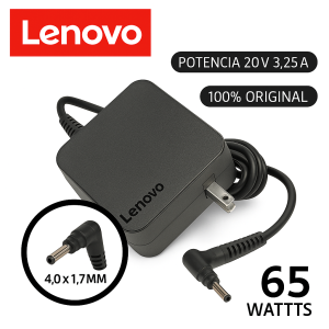 cargador Lenovo 65W 4.0 x 1.7 mm original