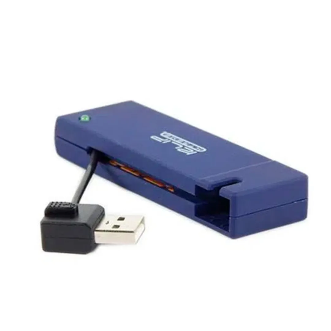 HUB USB KLIP XTREME 4 PUERTOS 2.0 – AZUL