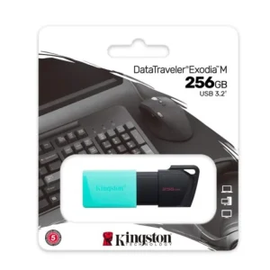 Kingston Datatraveler Exodia M – Unidad Flash USB – 256 GB – USB 3.2 Gen 1