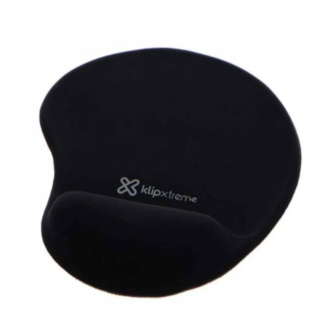 Klip Xtreme KMP-100B – Mousepad con Reposamuñeca de Gel (Negro)