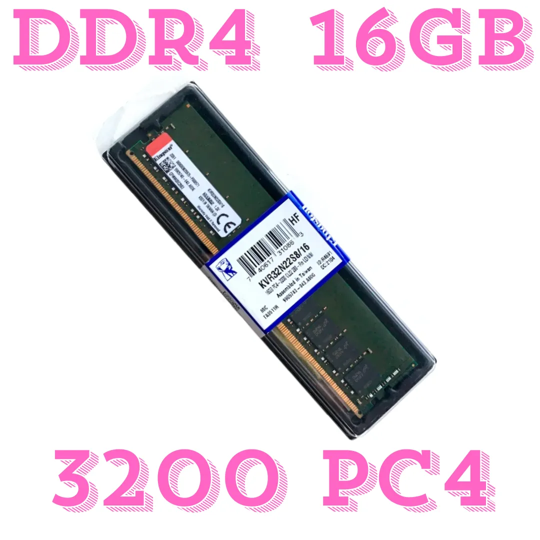 Memoria DDR4 DIMM 16GB Kingston 3200MHz