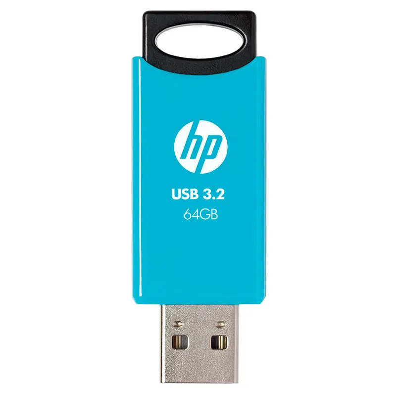 Memoria USB HP 64GB 712w 3.2 Flash Drives Azul/Negro