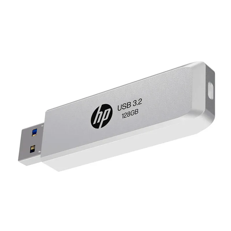 Memoria USB HP 128GB 819w 3.2 Flash Drives Plateado