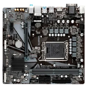 Motherboard Gigabyte H610M H Socket LGA 1700 14th, 13th y 12th Gen 2xDDR5 Micro ATX