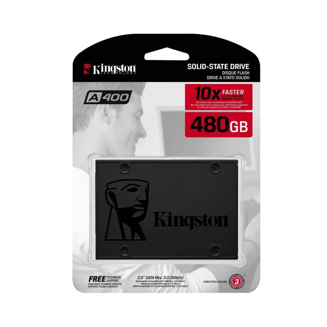 UNIDAD ESTADO SOLIDO KINGSTON SA400 480GB