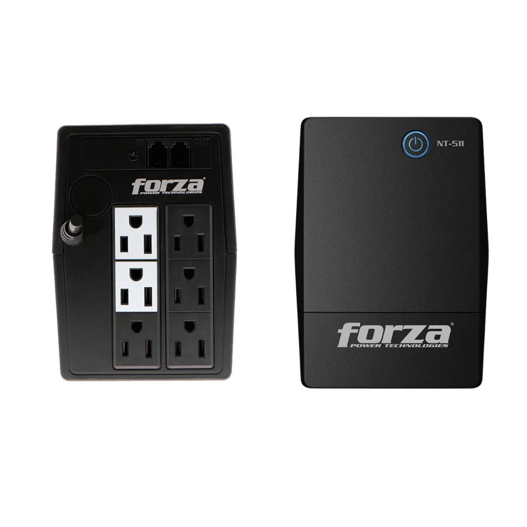 UPS Forza NT-511 500VA/250W – Respaldo de Energía Compacto
