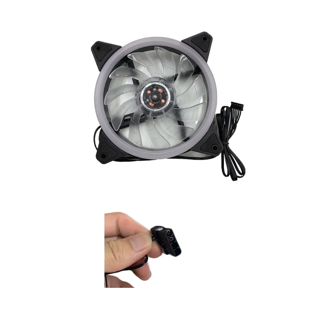 Ventiladores_D1 Blanco, 120mm,4pin,1100RPM