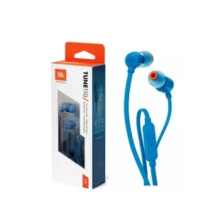 JBL T110 – Auriculares internos con micro – en oreja azules