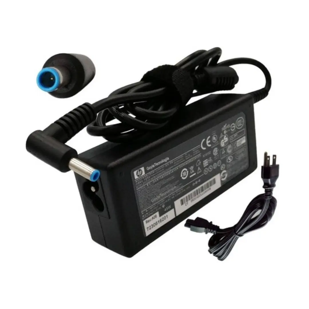 cargador HP 45W punta delgada original