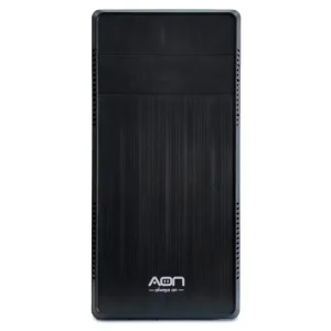 Case AON Media Torre Elite 150 Micro-ATX con Fuente de Poder 550 W