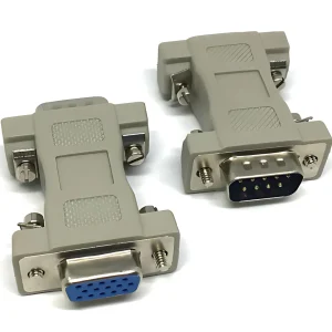 Adaptador DB9 macho a VGA hembra