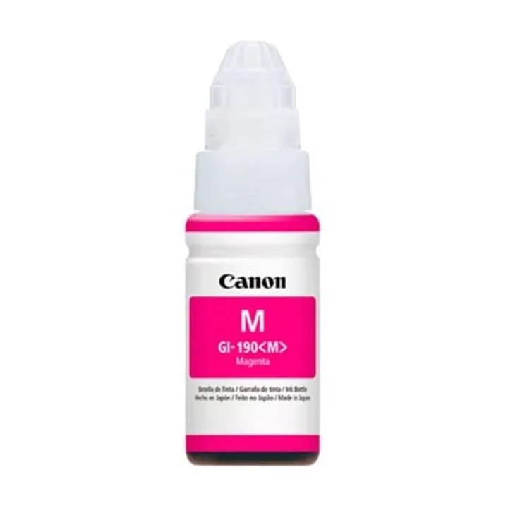 Botella de Tinta Canon GI-190M Magenta 70ml