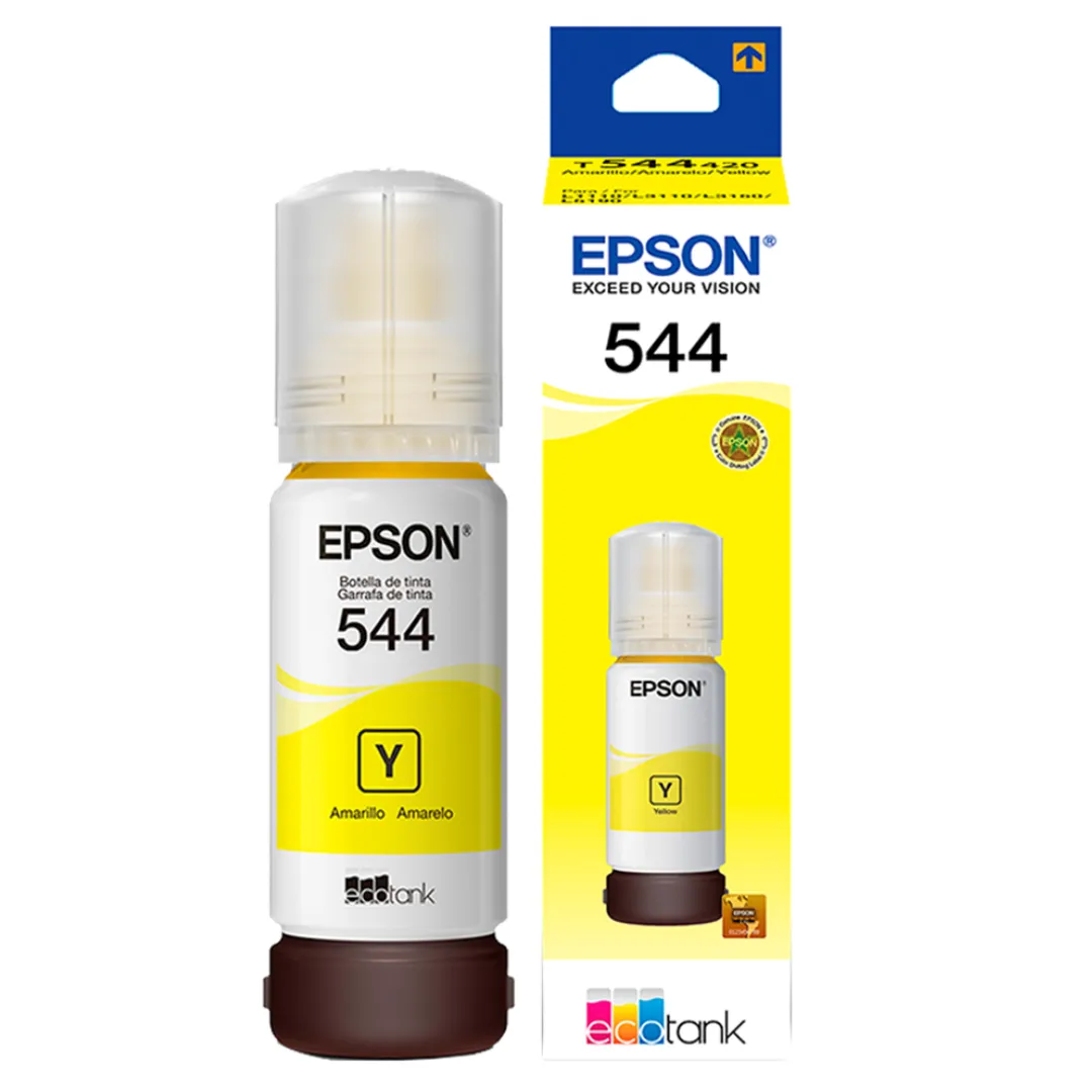 Botella de Tinta Epson T544 Amarillo 65ml