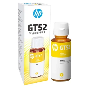 Botella de Tinta HP GT52 Amarilla Original