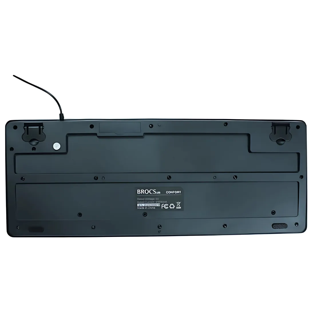 Brocs, Teclado Confort, Teclado Multimedia – 7401195100910