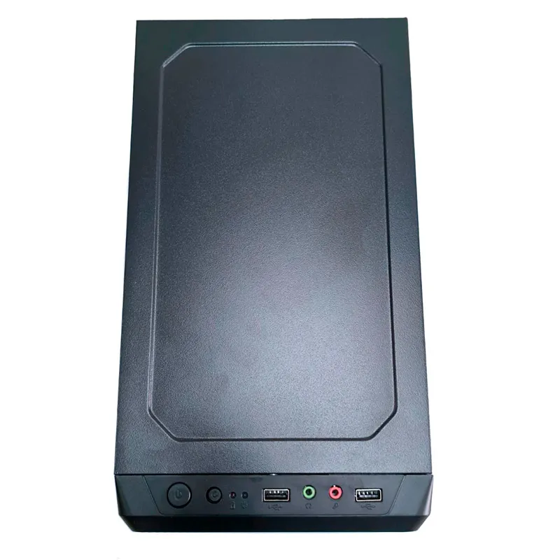 Case AON Media Torre Elite 150 Micro-ATX con Fuente de Poder 550 W