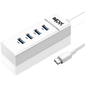 Imexx USB-C Hub Adapter to 4 USB 3.0 Ports