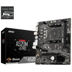 MSI – A520M-A PRO – Motherboard