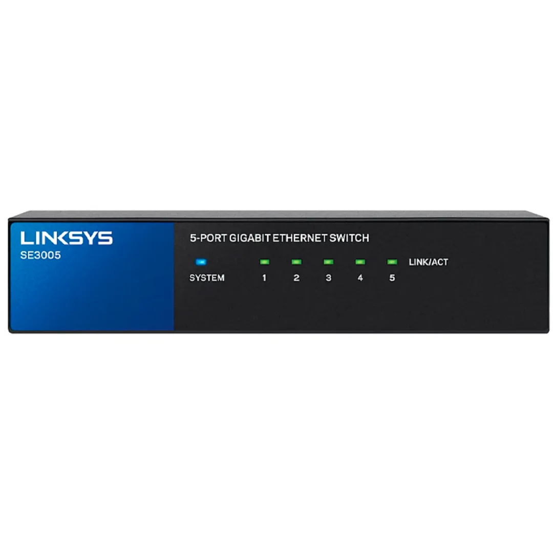 Switch Linksys SE3005 5 Puertos 10/100/1000Mbps