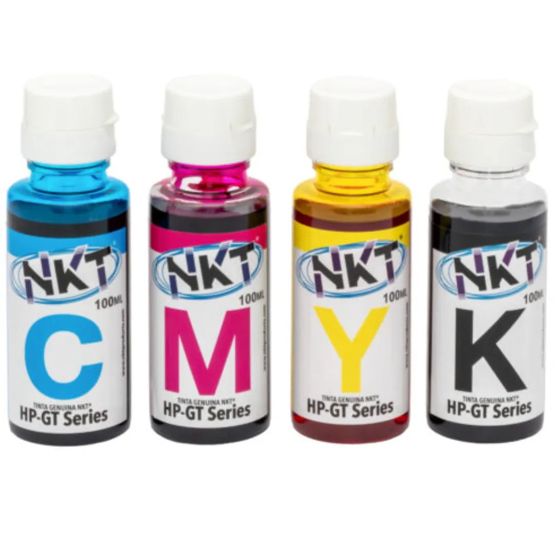 TINTA NKT 100ML 4PACK PARA HP GT SERIES