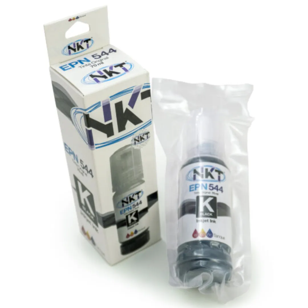 TINTA NKT 70ML BLACK PARA EPSON 544 SERIES