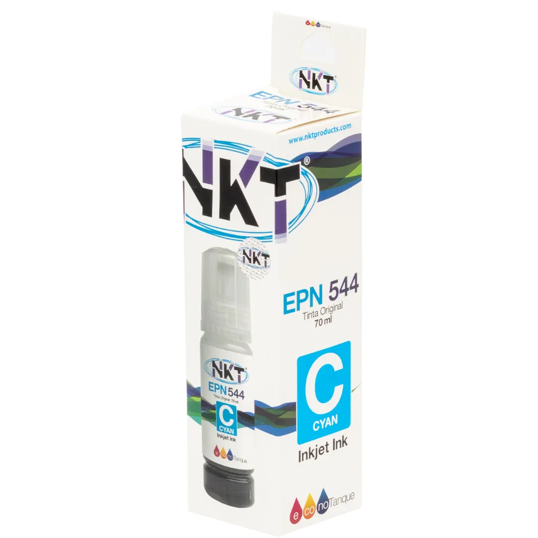 TINTA NKT 70ML CIAN PARA EPSON 544 SERIES
