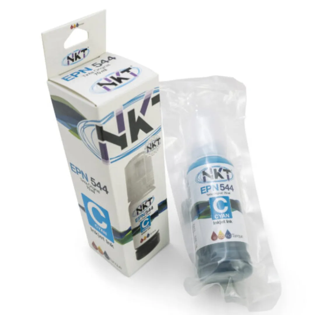 TINTA NKT 70ML CIAN PARA EPSON 544 SERIES
