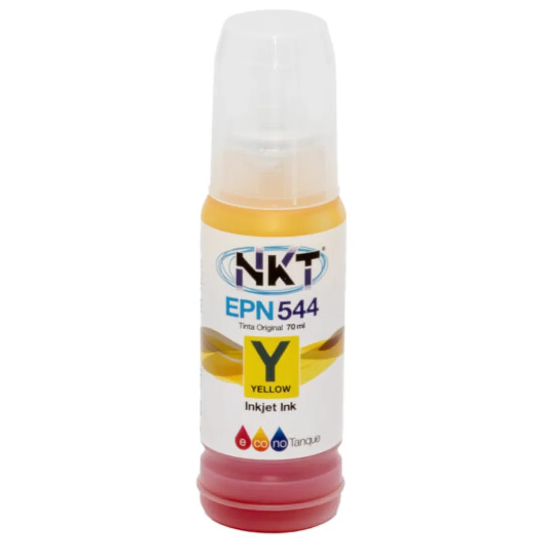 TINTA NKT 70ML YELLOW PARA EPSON 544 SERIES
