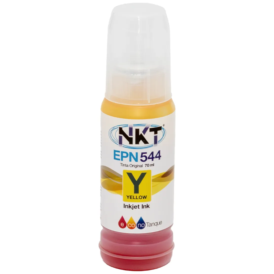 TINTA NKT 70ML YELLOW PARA EPSON 544 SERIES