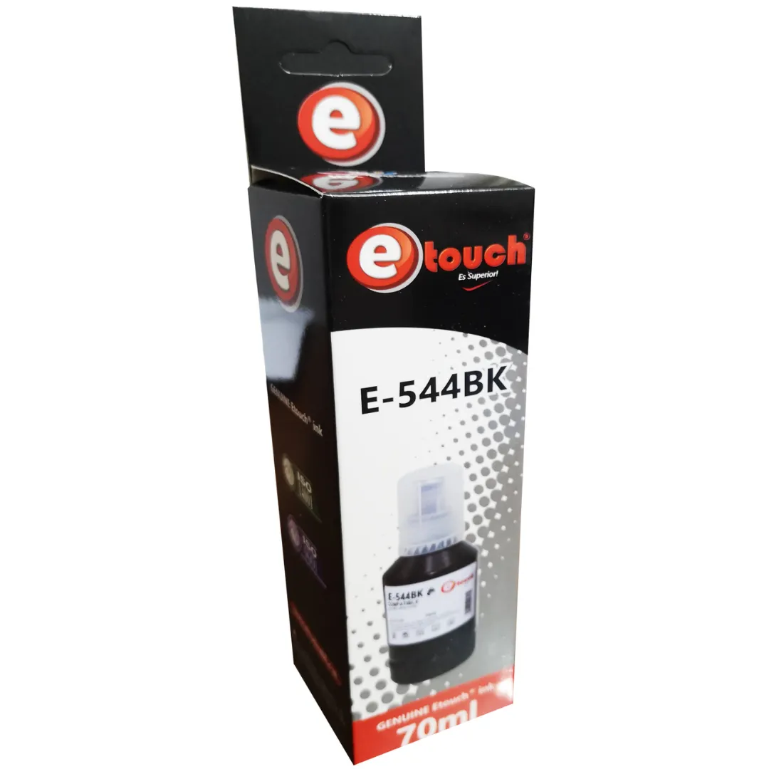 TINTA P/IMPRESORA EPSON ECOTANK #544 GENUINA ETOUCH NEGRO