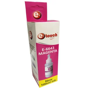 TINTA P IMPRESORA EPSON ECOTANK GENUINA ETOUCH® SERIES L #664 MAGENTA