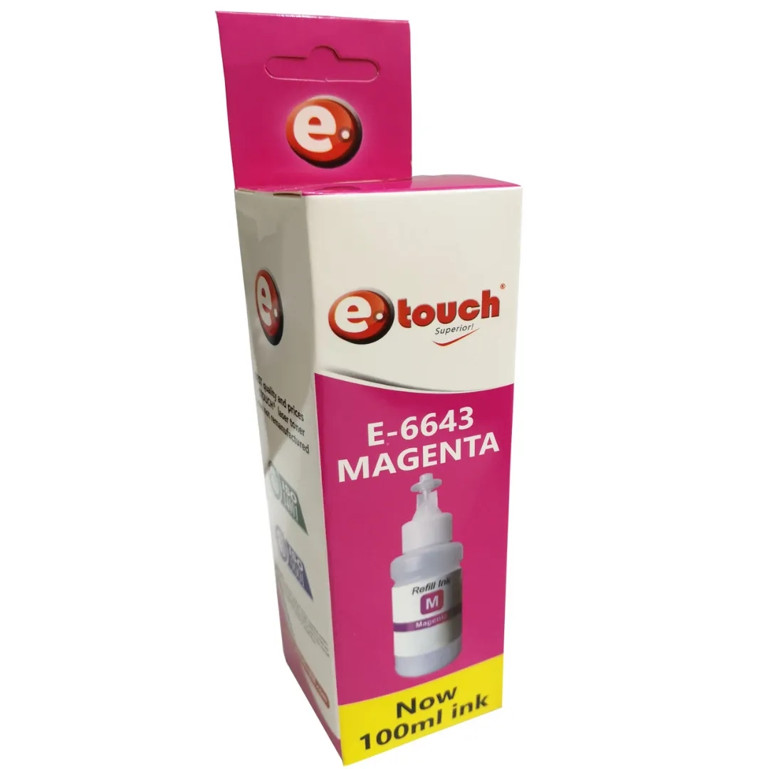 TINTA P IMPRESORA EPSON ECOTANK GENUINA ETOUCH® SERIES L #664 MAGENTA