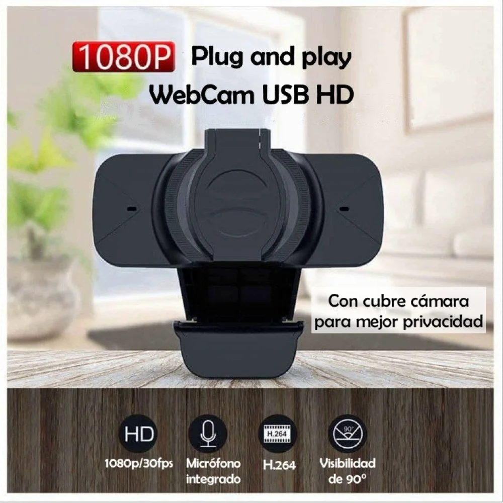 Cámara Web W7 1080p