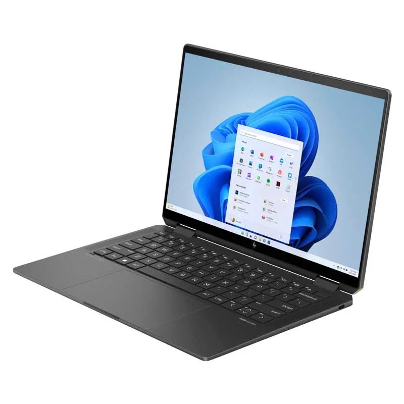 Laptop HP Spectre X360 14-EU0013 14″ Touchscreen Ultra 7-155H 16GB RAM 1TB SSD W11 Home Negro Teclado en Ingles