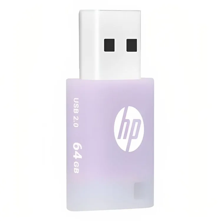 Memoria USB HP 64GB v168 2.0 Flash Drives Rosado