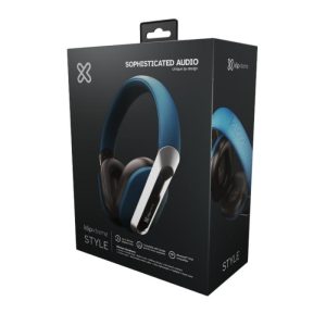 Klip Xtreme KWH-750BL Style Audífono Bluetooth Azul – MM111KLX35