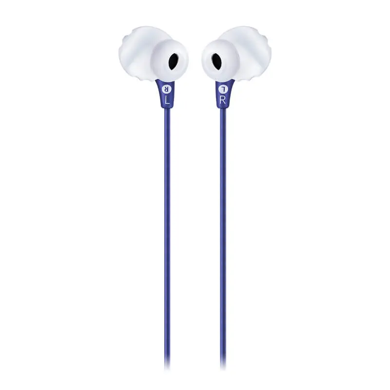 Audífonos JBL 3.5mm In-ear Endurance Run con Micrófono Azules Open Box