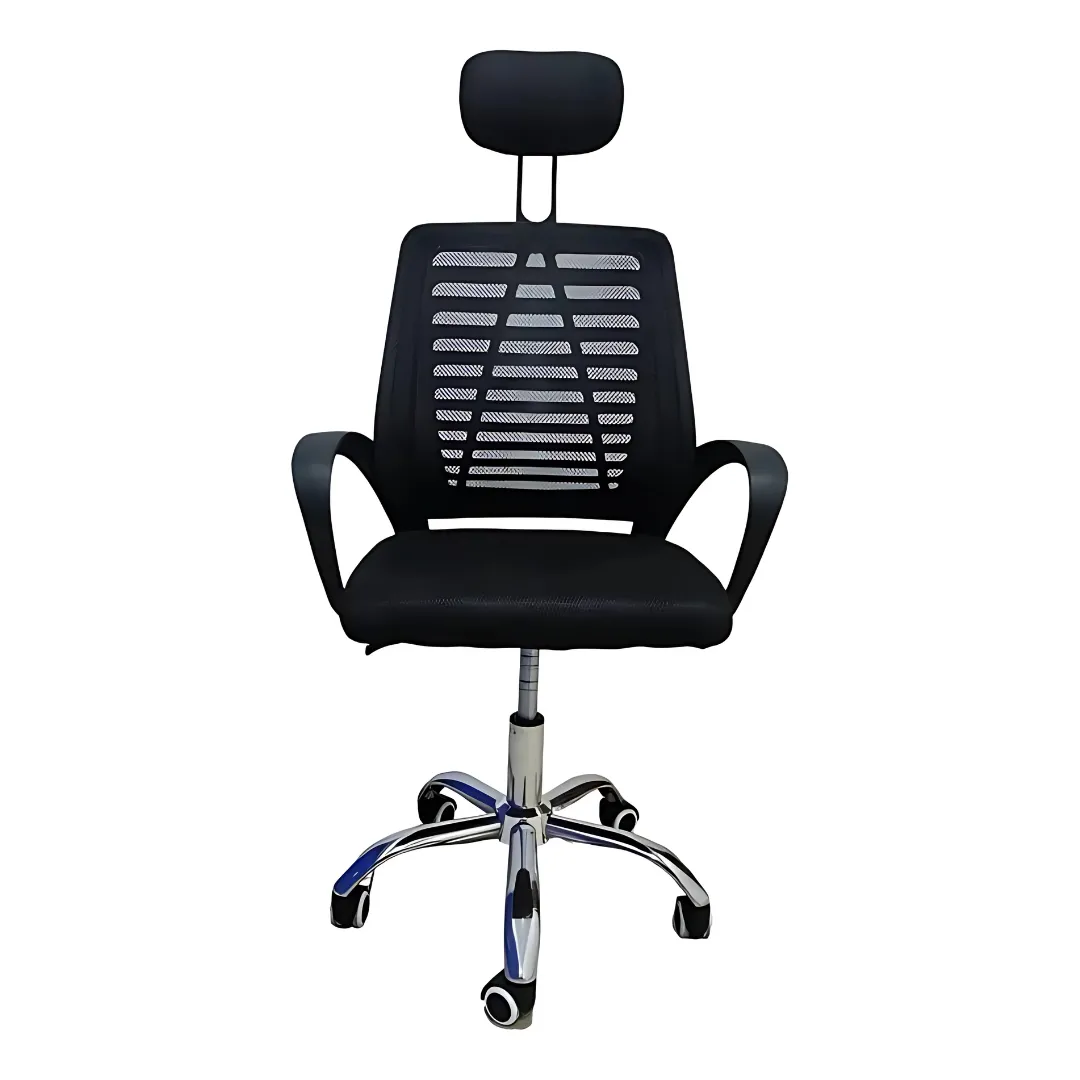 SILLA EJECUTIVA CON APOYACABEZA 9102 NEGRO