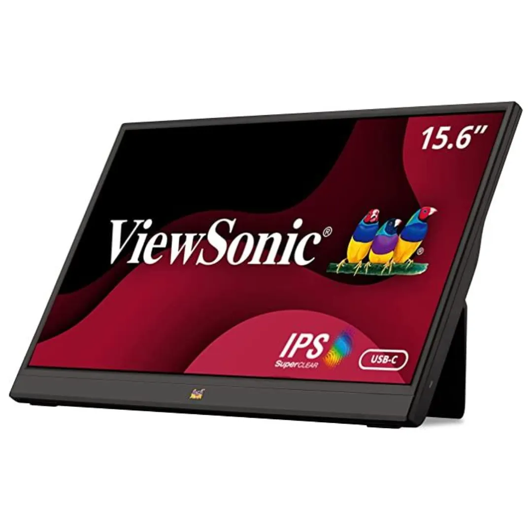 🖥️ ViewSonic VA1655 Monitor IPS portátil de 15.6 pulgadas 1080p USB C, mini HDMI