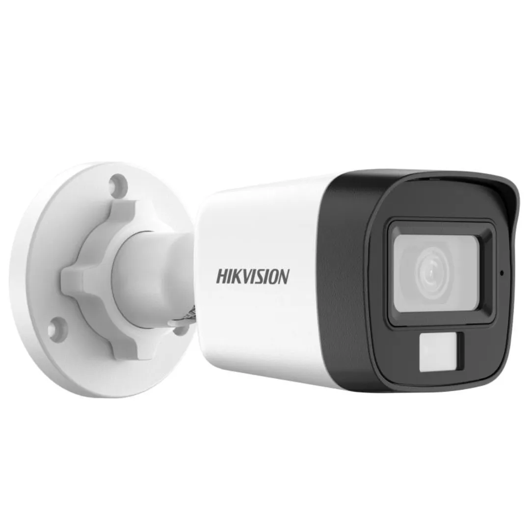 📷 Cámara Hikvision DS-2CE16D0T-LPFS – 2MP Mini Bala con Audio y Luz Nocturna