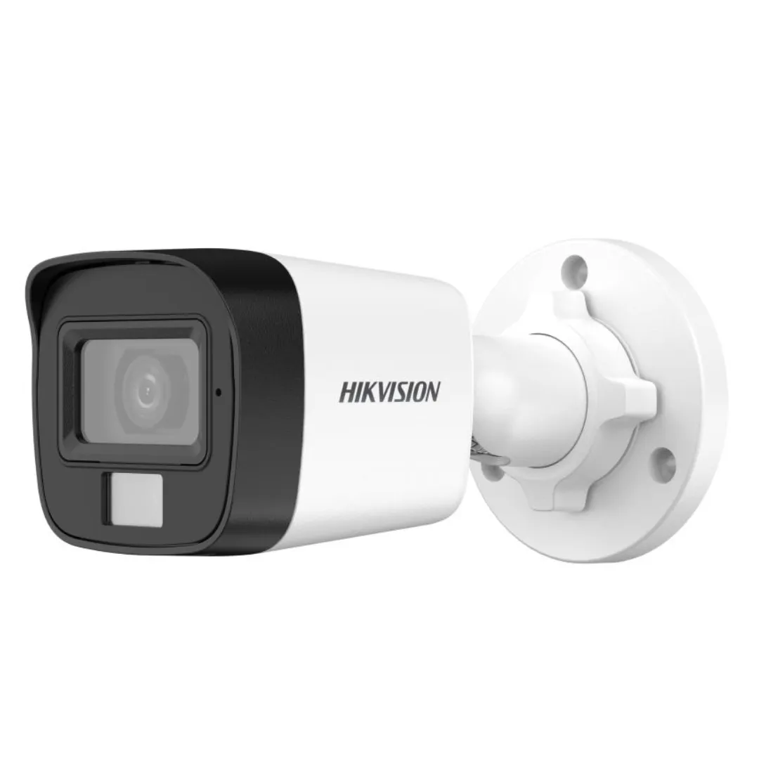 📷 Cámara Hikvision DS-2CE16D0T-LPFS – 2MP Mini Bala con Audio y Luz Nocturna